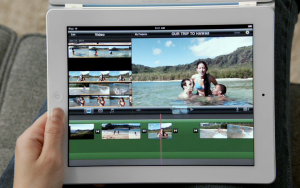 iMovie on the iPad